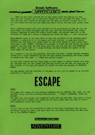Escape from Hodgkins' Manor (ZX Spectrum) (Contains Hint Sheet)