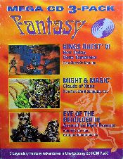Mega CD 3-Pack Fantasy (King's Quest VI: Heir Today, Gone Tomorrow; Might &amp; Magic: Clouds of Xeen; Eye of the Beholder III: Assault on Myth Drannor)