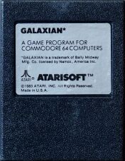 Galaxian (Atarisoft) (C64) (missing box, manual)