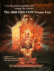 1989 GEN CON Game Fair Flyer (16 pp)