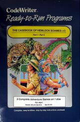 Casebook of Hemlock Soames #3, The (CodeWriter) (Atari 400/800)
