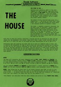 House, The (ZX Spectrum) (missing tape)