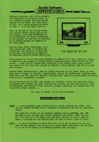 House on the Tor, The (ZX Spectrum) (Contains Hint Sheet, Map)