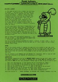 Jester's Jaunt (ZX Spectrum) (missing tape) (Contains Earlier Release)