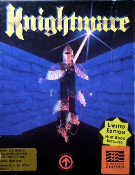 Knightmare (Amiga) (Contains Hint Book, Map)