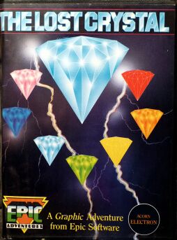 Lost Crystal, The (Epic Software) (Acorn Electron) (Contains Hint Book)