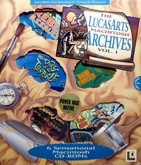 LucasArts Archives, The: Volume I (Star Wars: Rebel Assault, Super Sampler CD, Maniac Mansion 2: Day of the Tentacle, Dark Forces: Special Edition, Indiana Jones and the Fate of Atlantis, Sam &amp; Max Hit the Road)
