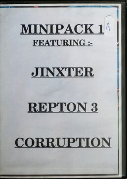 Minipack 1A: Jinxter, Repton 3, Corruption