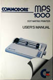 Commodore MPS-1000 Printer (manual)
