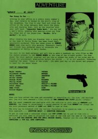 Murder, He Said! (ZX Spectrum) (missing tape)
