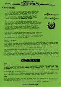Serpentine Tale, A (ZX Spectrum) (missing tape) (Contains Hint Sheet)