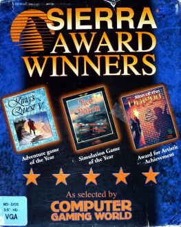Sierra Award Winners: King's Quest V: Absence Makes the Heart Go Yonder!, Red Baron, Rise of the Dragon