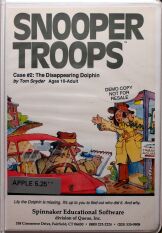 Snooper Troops: The Disappearing Dolphin (folio) (Apple II)