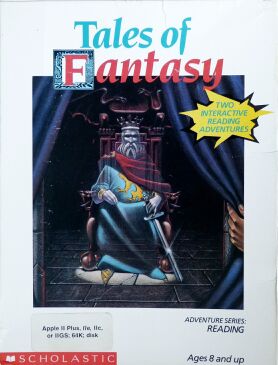 Tales of Fantasy: The Dark Tower and The Frog and the Fables (Scholastic) (Apple II) (missing manual)