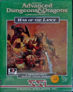 War of the Lance (Clamshell) (C64)