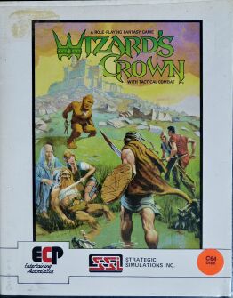 Wizard's Crown (Clamshell) (C64)