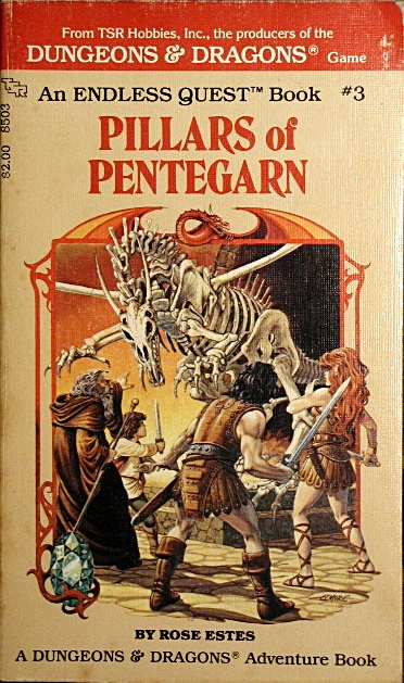 The Endless Quest Collectors Set #1 Books #1-4 : Dungeon of Dread, Mountain  of Mirrors, Pillars of Pentegarn and Return to Brookmere Dungeons & Dragons Adventure  Books