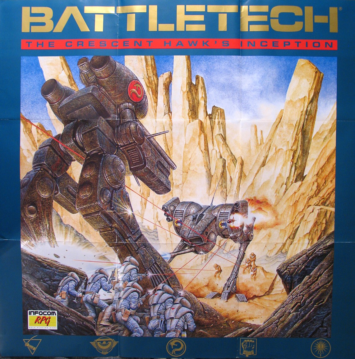 Computer Game Museum Display Case - BattleTech: The Crescent ...