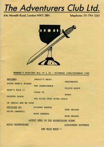Adventurers Club Ltd., The, Nov.-Dec. 1988 (#35-36)