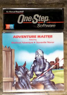 Adventure Master (Medieval Adventure/Stoneville Manor) (One-Step Software) (C64)