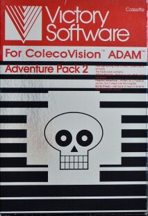Adventure Pack 2 (African Escape/Hospital Adventure/Bomb Threat) (Victory Software) (Colecovision ADAM) (missing tape)