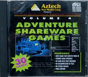 Adventure Shareware Games Volume 4 (Aztech New Media Corporation) (IBM PC)