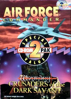 Air Force Commander & Wizardry VII: Crusaders of the Dark Savant (GT Interactive) (IBM PC)