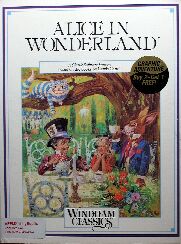 Alice in Wonderland (Apple II) (Contains Promotional Button)