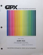 Alien Egg (Atari Program Exchange) (Atari 400/800)