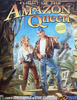 Flight of the Amazon Queen (Warner Interactive Entertainment) (Amiga) (UK Version)