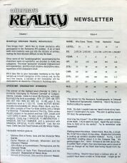 Alternate Reality Newsletter Volume 1 Issue 4 Alternate Reality Newsletter Volume 1 Issue 4