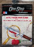 Bits, PIeces and Clues: African Adventure, Pirate Adventure, King Tut's Tomb (One-Step Software) (C64)