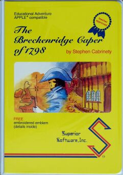 Breckenridge Caper of 1798, The (Superior Software) (Apple II)