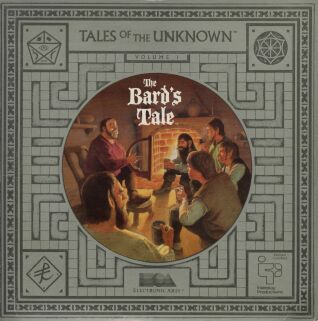 Bard's Tale I, The: Tales of the Unknown (C64) (Contains Clue Book, Clue Book (Alternate Cover), Tony Severa's Hintdisk & Gaming Aids, Bardmaster Hintbook)