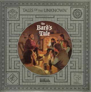 Bard's Tale I, The: Tales of the Unknown (C64) (Contains Alternate Reference Cards, Clue Book, Clue Book (Alternate Cover), Tony Severa's Hintdisk & Gaming Aids, Bardmaster Hintbook, Maps by Russ)