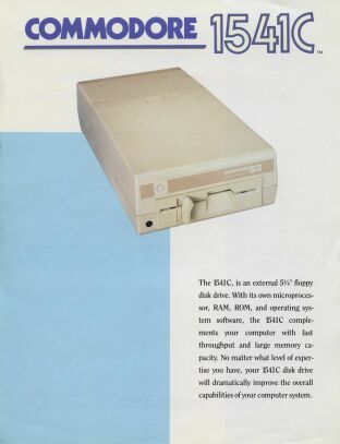 Commodore 1541C Brochure Commodore 1541C Brochure