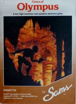 Caves of Olympus (Howard W. Sams & Co.) (Apple II) (Boxed Version)