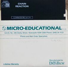 Chain Reaction (Prism Leisure) (C64) (missing box, manual)