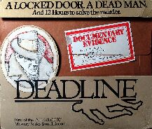 Deadline (Earlier Release) (Atari 400/800) (Contains Zork Users' Group InvisiClues, Zork Users' Group Map)