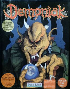 Demoniak (Palace Software) (Atari ST) (Contains Judge Dredd Comic)