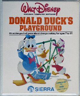 Donald Duck's Playground (Clamshell) (C64)