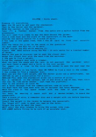 eclipse-hints