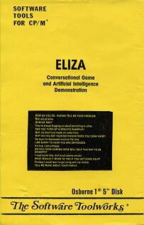 Eliza (Software Toolworks) (CP/M) (missing disk)