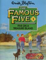 Famous Five, The #1: Five on a Treasure Island (Enigma Variations) (ZX Spectrum) (Cassette Version)
