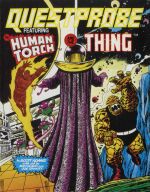 Questprobe: Human Torch and the Thing (U.S. Gold) (C64) (Cassette Version)