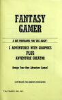 Fantasy Gamer (Martin Consulting) (Colecovision ADAM) (missing tape)