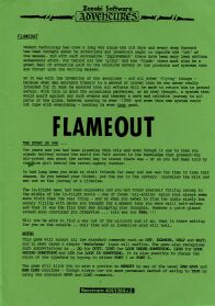 flameout