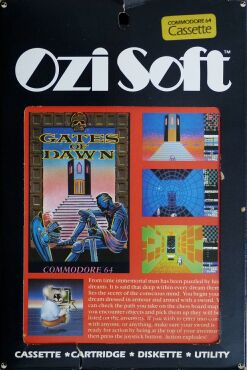 Gates of Dawn (Boxed) (OziSoft) (C64)