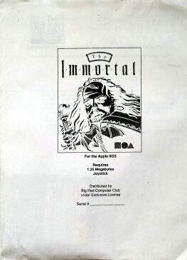 Immortal (Big Red Computer Club) (Apple II GS)