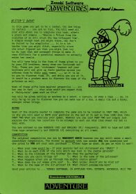Jester's Jaunt (ZX Spectrum) (missing tape) (Contains Earlier Release)